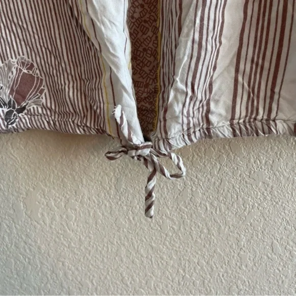 O'Neill Adalyn Off the Shoulder Floral Neutral Blouse Women's Size XS - Picture 6 of 10